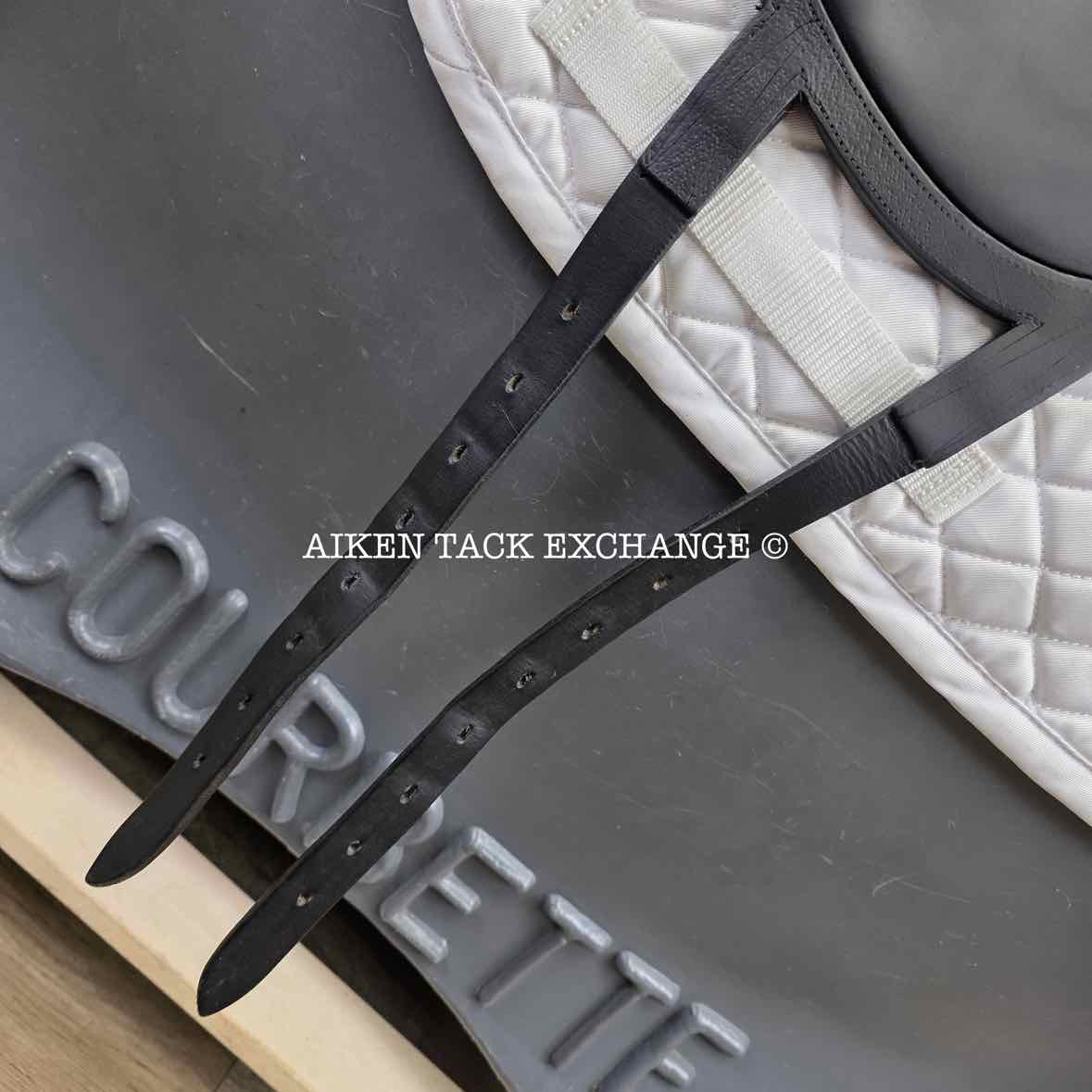 2018 Devoucoux Makila Lab Monoflap Dressage Saddle, 17.5" Seat - 2AA Flap, MW Tree, D3D Panels, Full Buffalo Leather