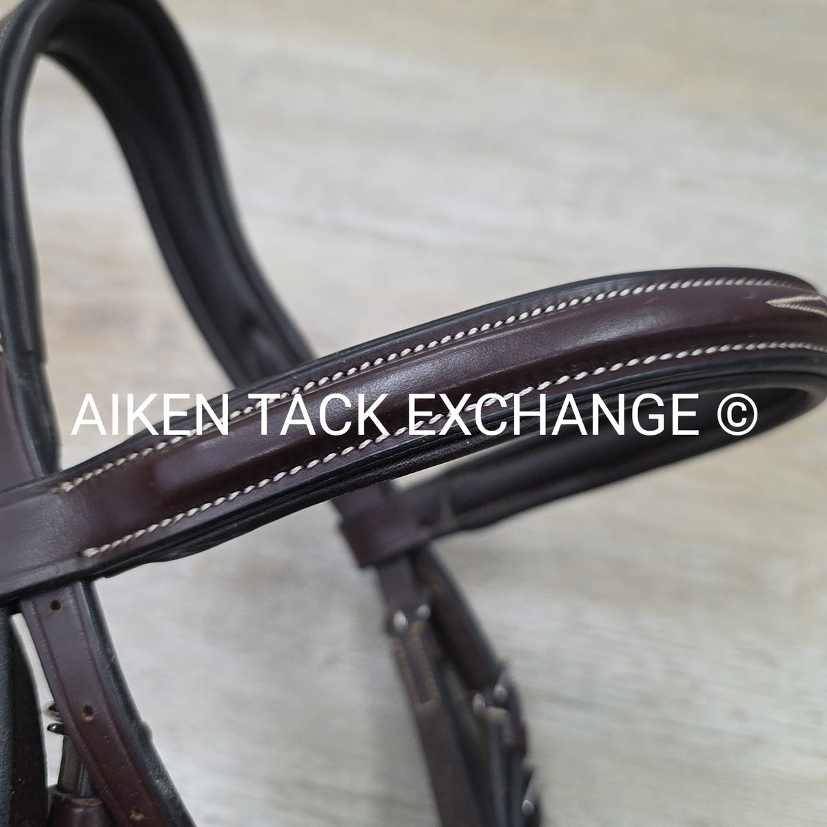 KL Select Black Oak Tupelo Bridle with Matching Laced Reins, Brown, Size Full