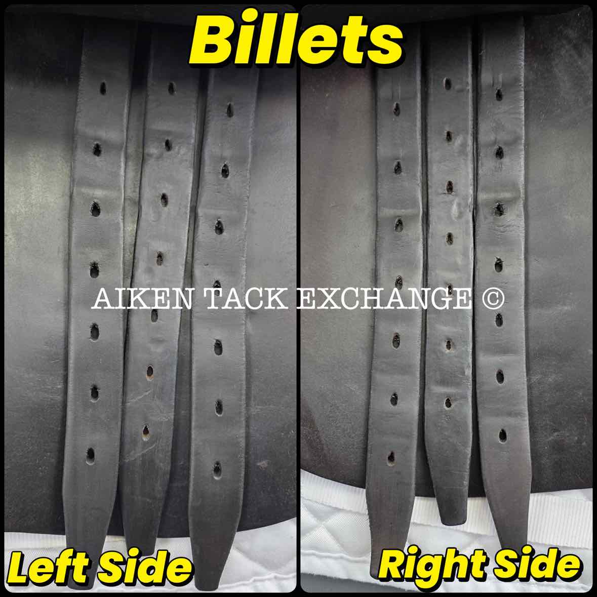 1999 Stackhouse Close Contact Jump Saddle, 17" Seat, Narrow Tree