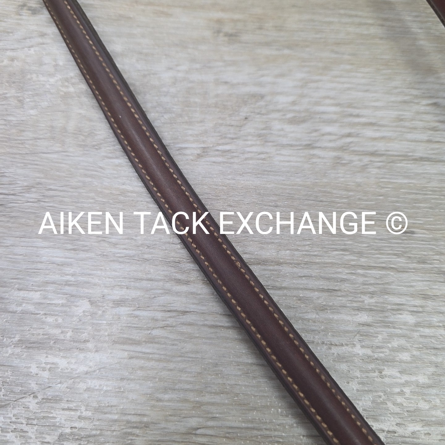 Bridleway Plain Raised Standing Martingale, Brown, Size Full
