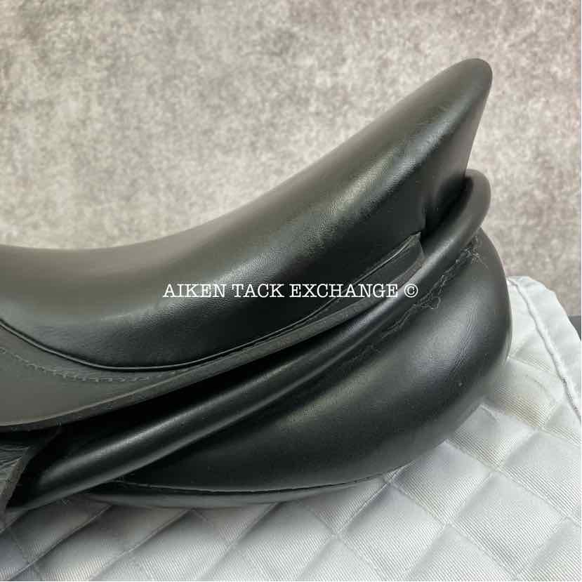 1994 Karl Niedersuss Symphonie Dressage Saddle, 17.5" Seat, Medium Tree, Wool Flocked Panels