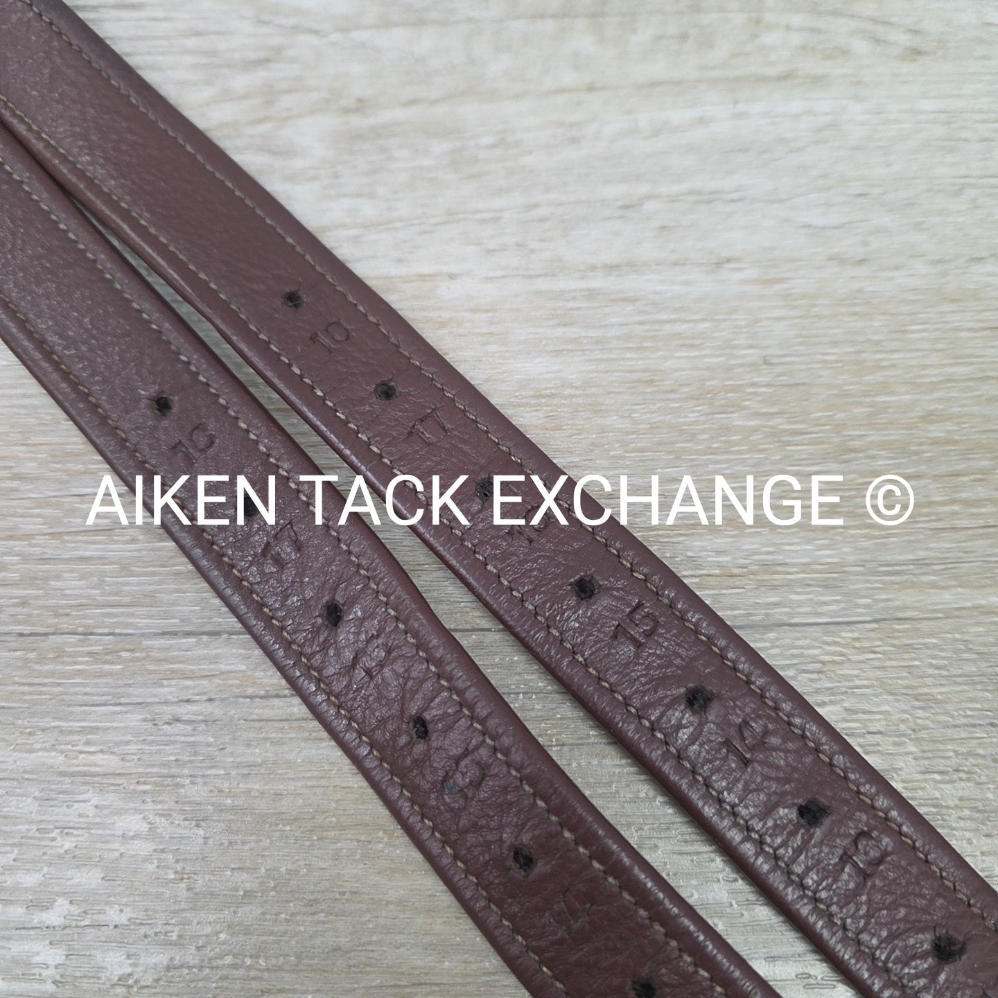 ExionPro Stirrup Leathers, Brown, 54"