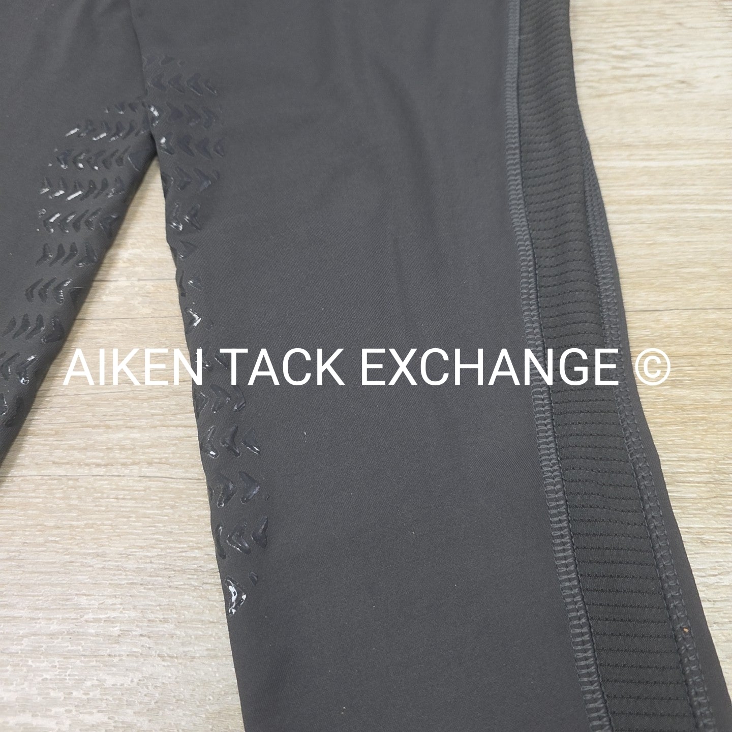 TuffRider Ventilated Silicone Grip Knee Patch Riding Tights, Women's Medium