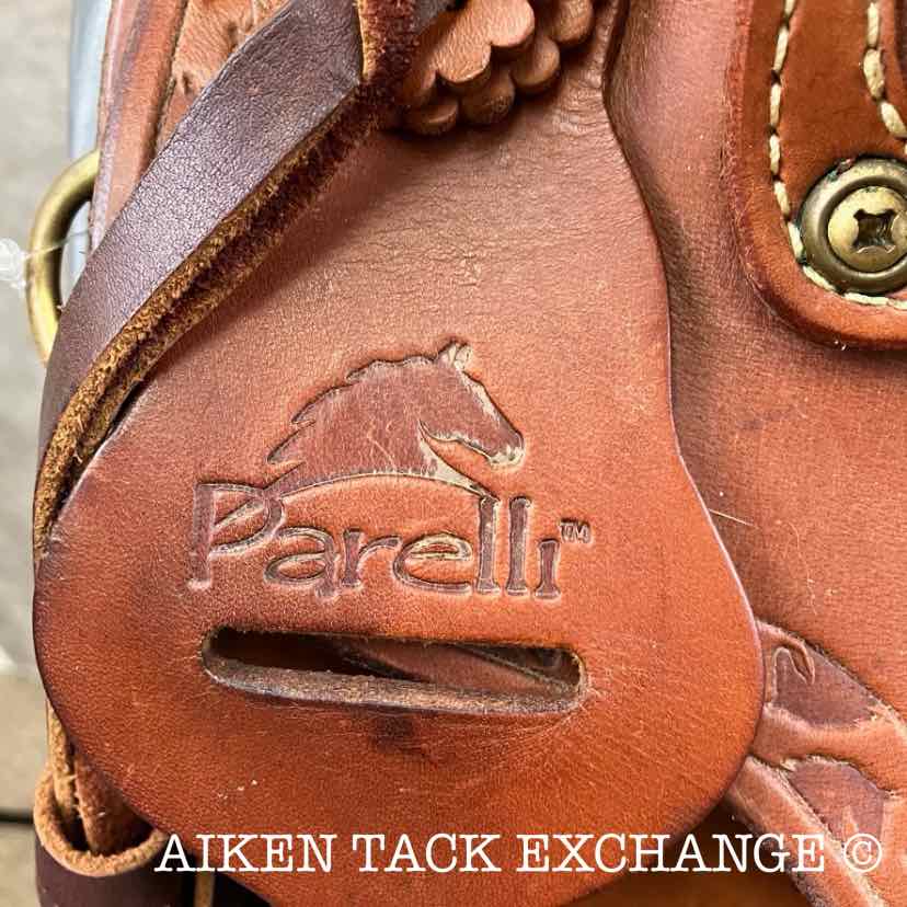 **SOLD** 2016 Parelli Western Saddle, 16.5" Seat, Wide Tree - Full QH Bars