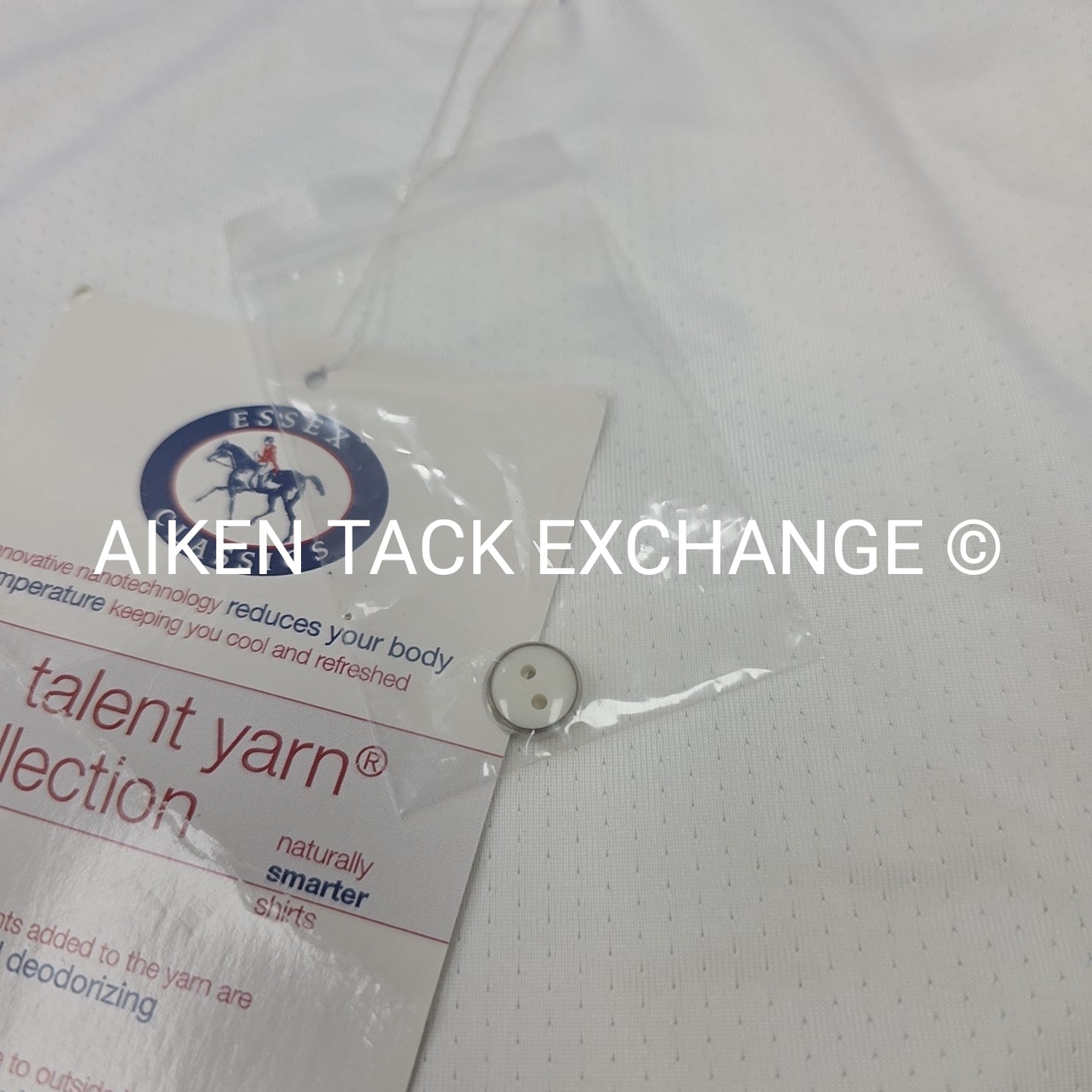 Essex Classics Talent Yarn Long Sleeve Sun Shirt Show Shirt, Size Medium