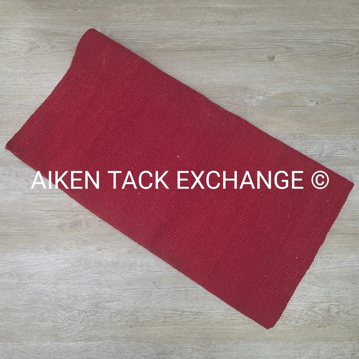 Tahoe Tack Heavy Duty Solid New Zealand Wool Saddle Blanket, 36" x 34"