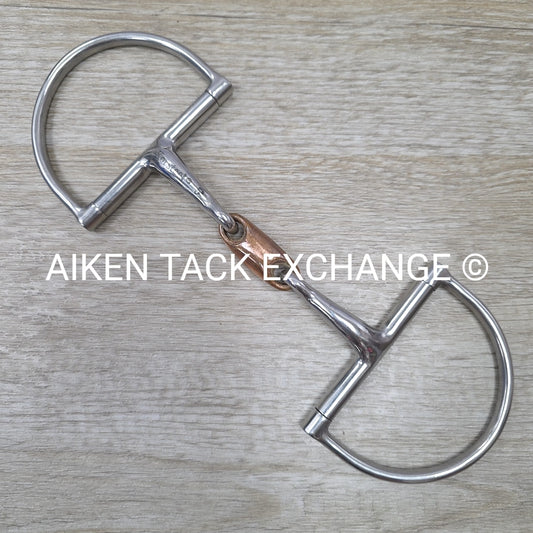 Korsteel Copper Lozenge Double Joint D Ring Bit 5"