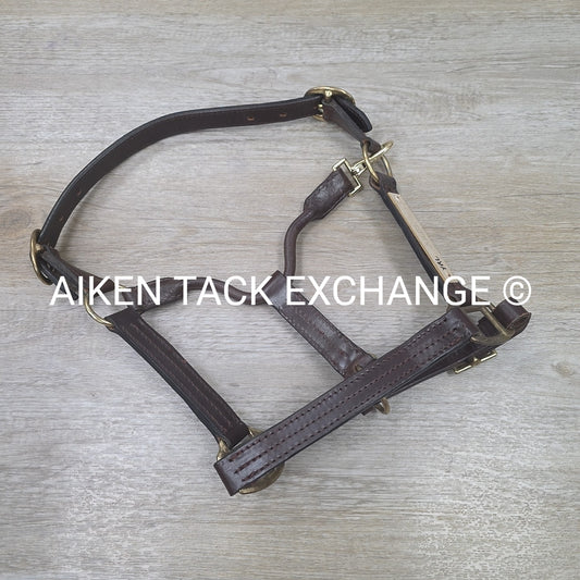 Leather Halter, Size Pony (has nameplate)