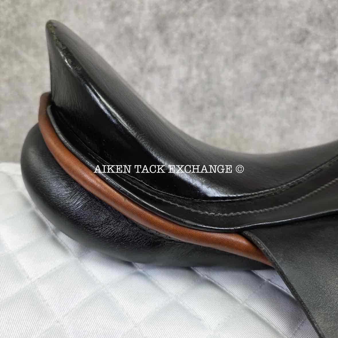2000 Passier Young Champ Dressage Saddle, 16" Seat, Short Flap, W/XW Tree, Wool Flocked Panels