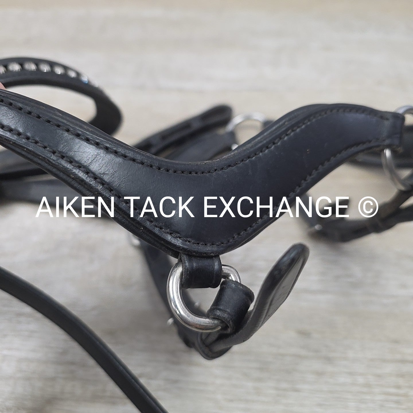 Tota Comfort System Drop Noseband Bridle, No Reins, Black, Size Full