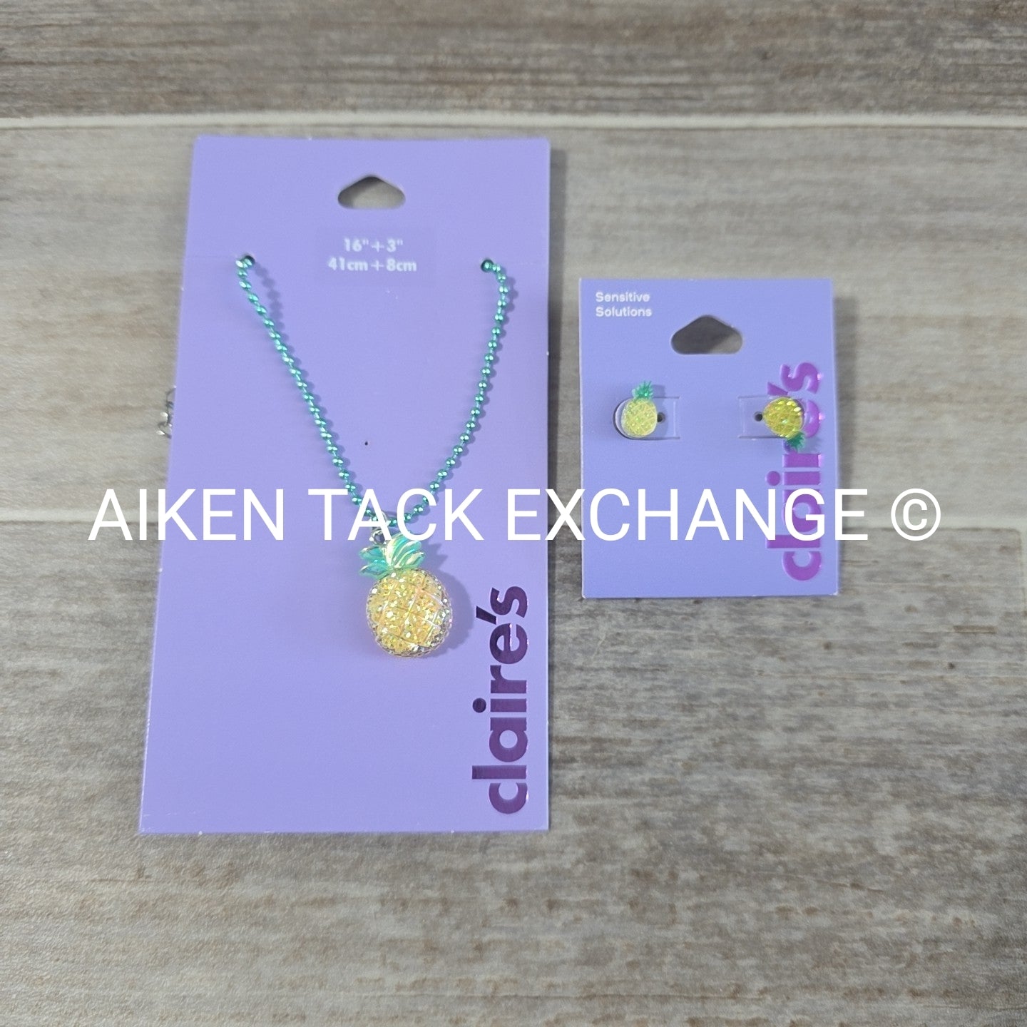 Claire's Necklace + Earring Set