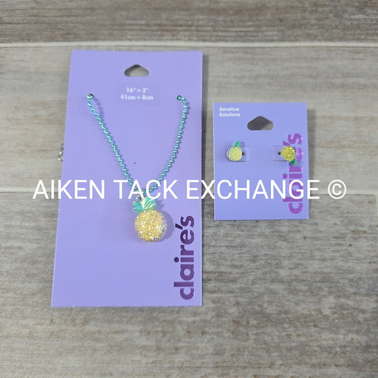 Claire's Necklace + Earring Set