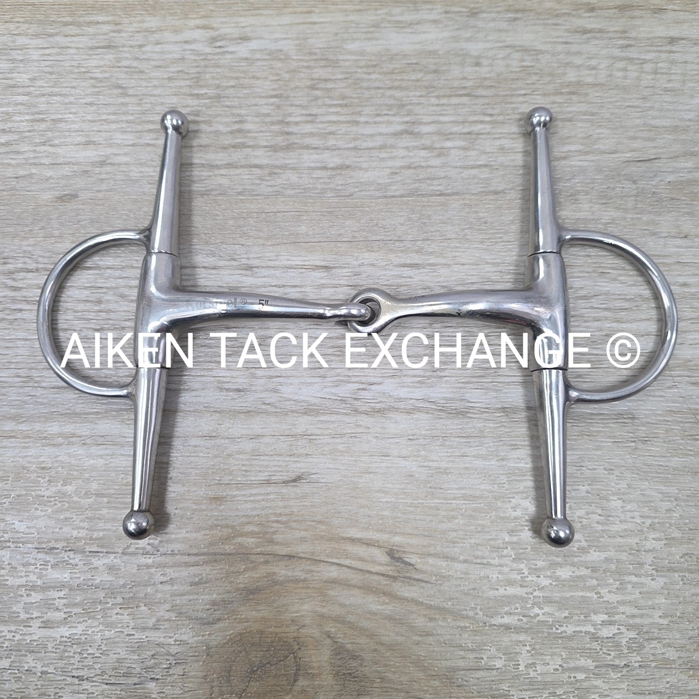 Korsteel Single Joint Full Cheek Bit, 5"