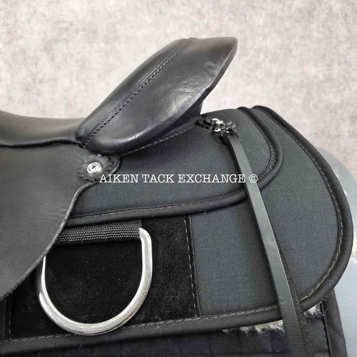 **SOLD** 2020 High Horse by Circle Y 6910 Lockhart Cordura Trail Western Saddle, 17" Seat, Regular Tree - Semi QH Bars