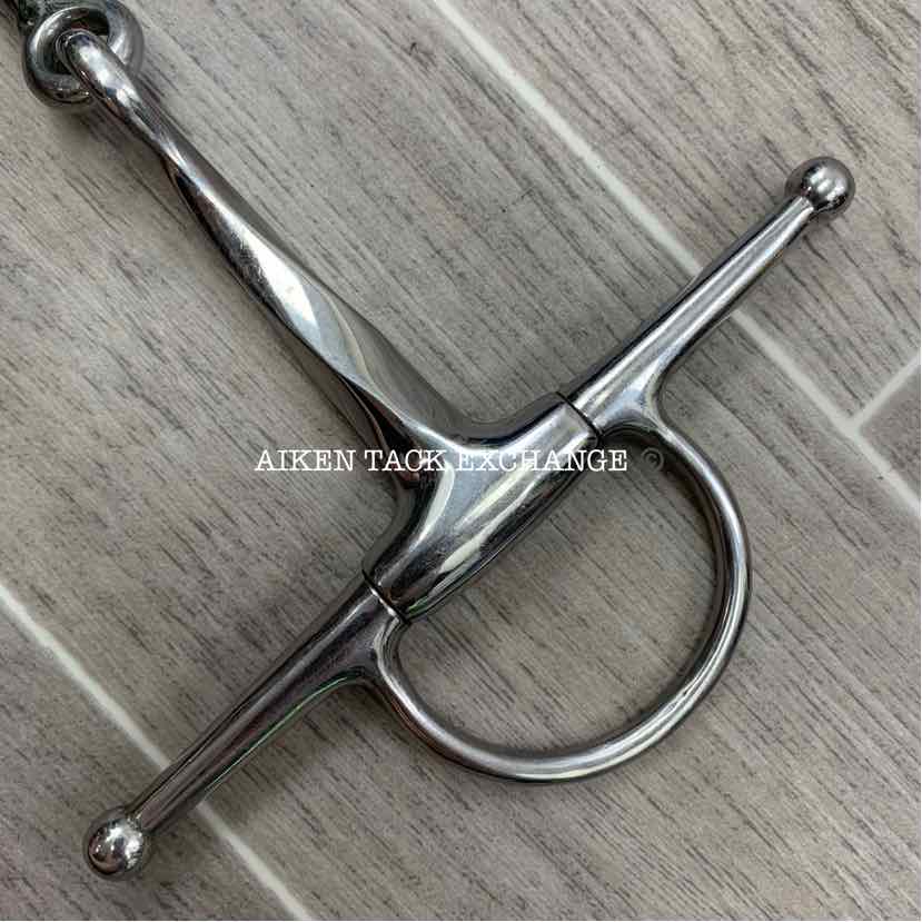 Coronet Slow Twist Single Joint Full Cheek Bit 6"