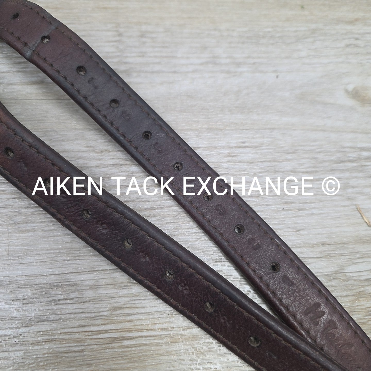 M. Toulouse Stirrup Leathers, Brown, 54"
