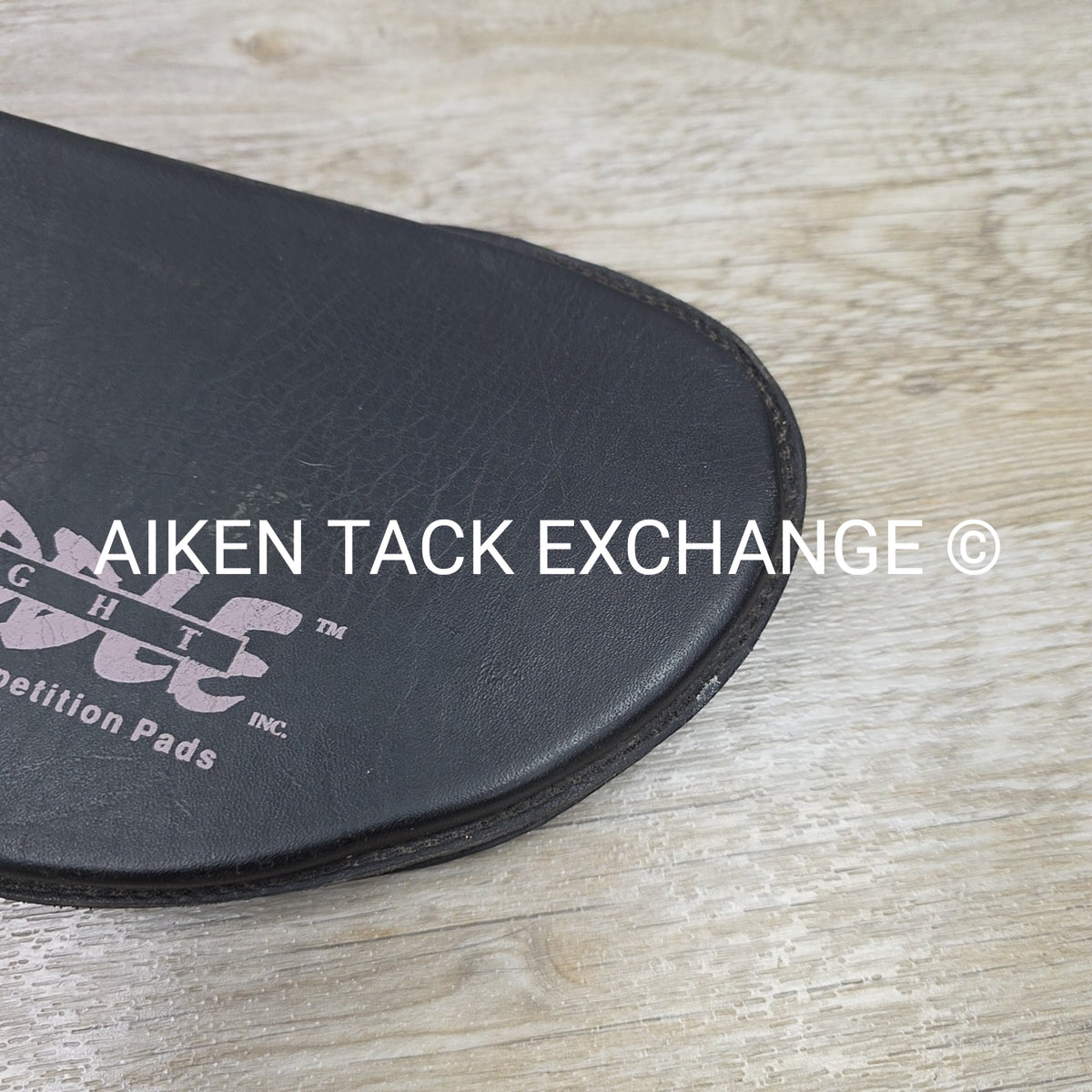 Saddle Right Orthopedic Leather Half Pad, 21" (17"-17.5")