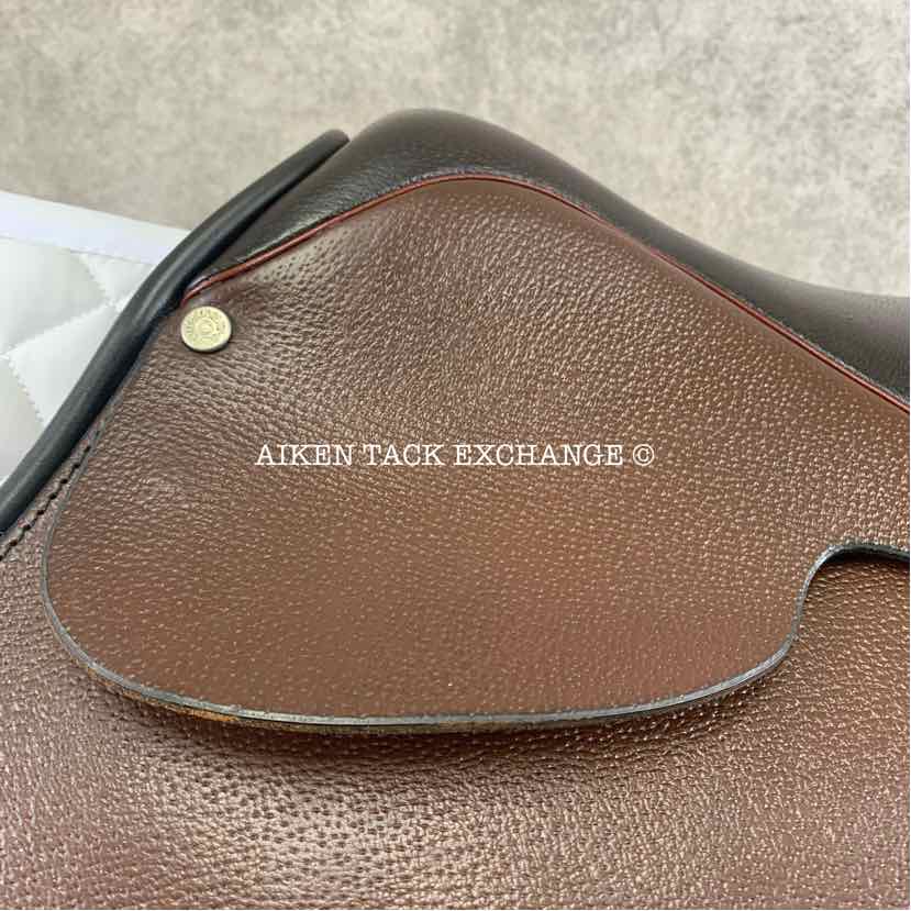 Ainsley Darby Close Contact Saddle, 17" Seat, Medium Tree, Foam Panels