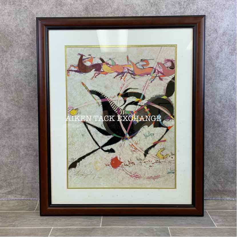 Framed Zhongliang Li Print, 30x36"