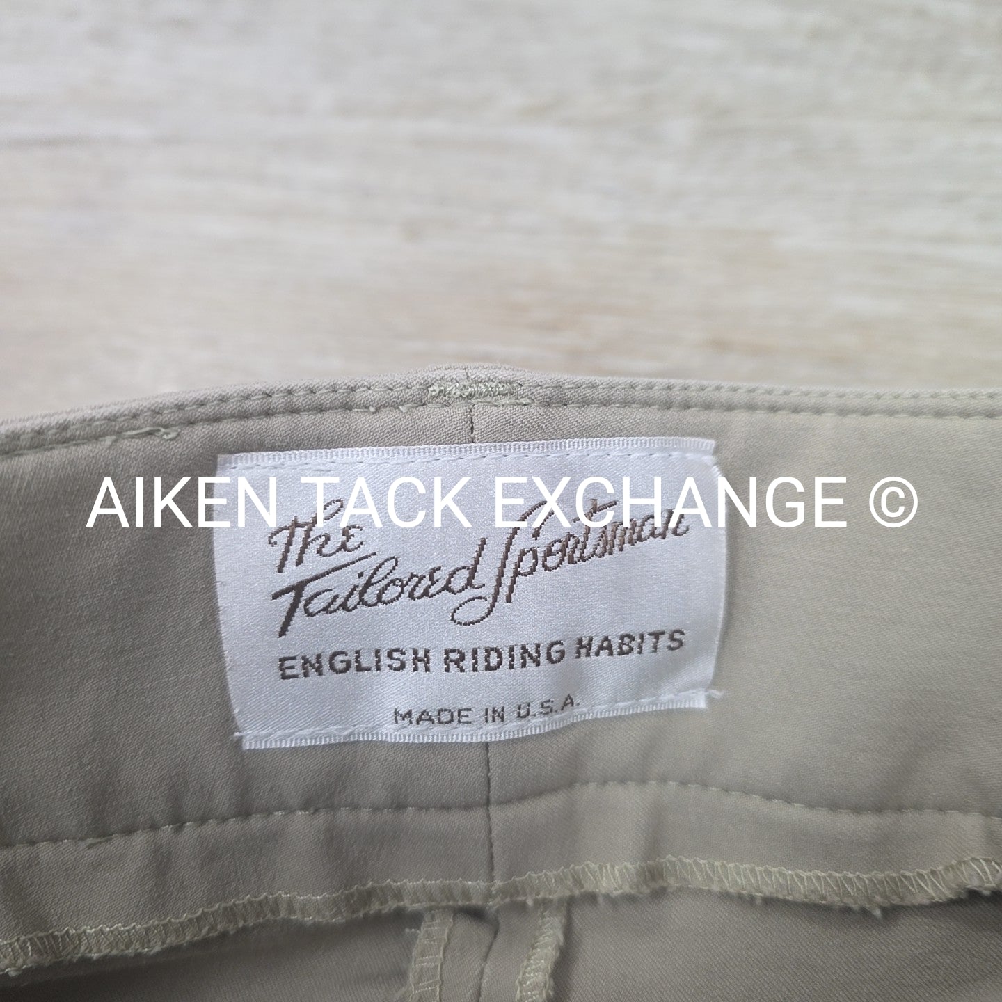 Tailored Sportsman Trophy Hunter Knee Patch Jods, Size 12