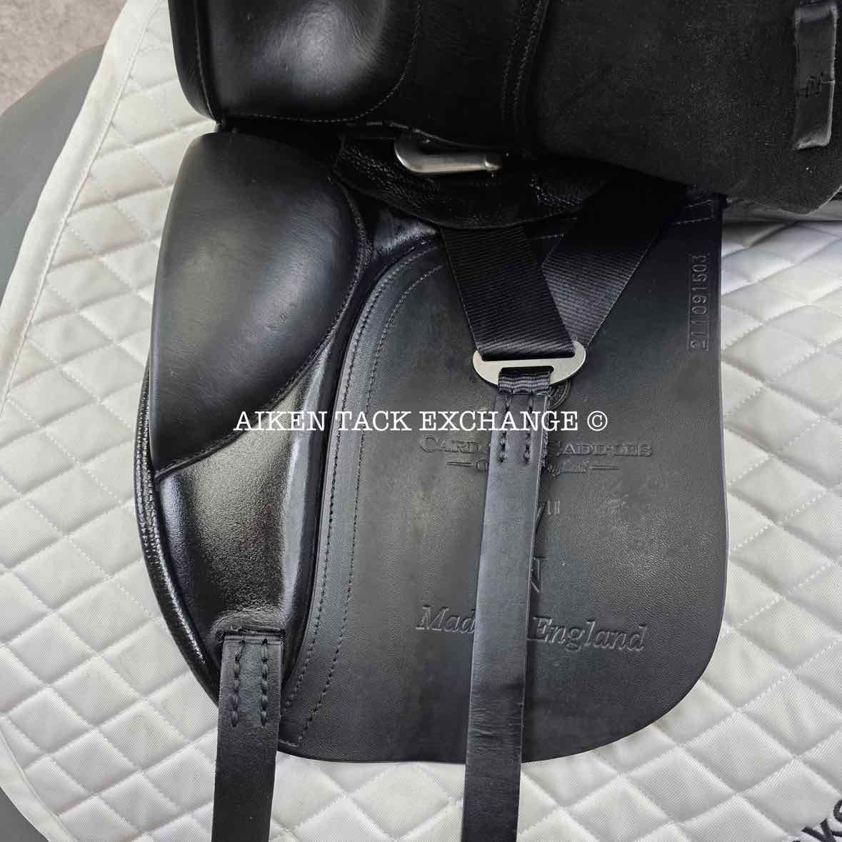 Cardanel Olympik MK2 Dressage Saddle, 17" Seat - Short Flap, Medium Narrow Tree, Wool Flocked Panels