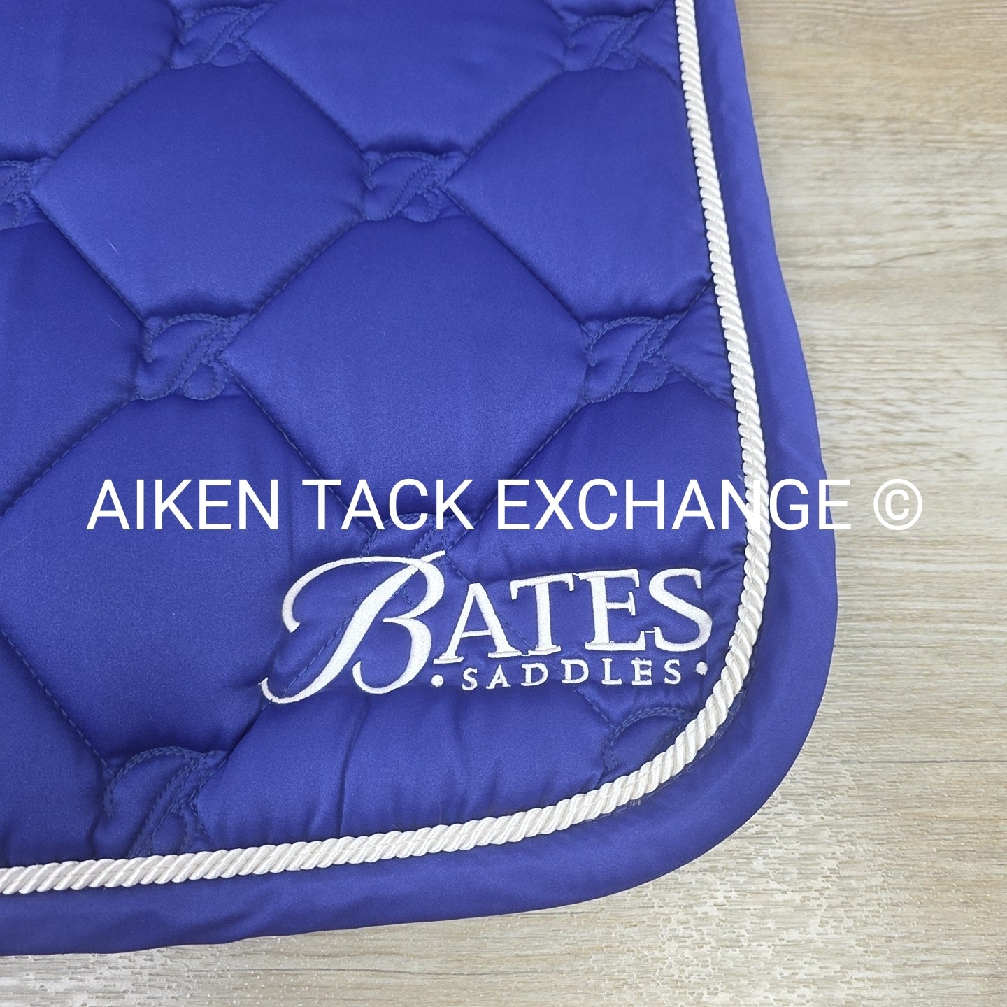 Bates Jump Saddle Pad with Logo Embroidery - Size Full