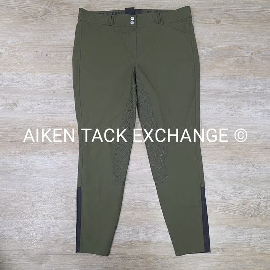 Dover Saddlery IconEQ Wellesley Tech Nova Silicone Full Seat Breeches, Size 34