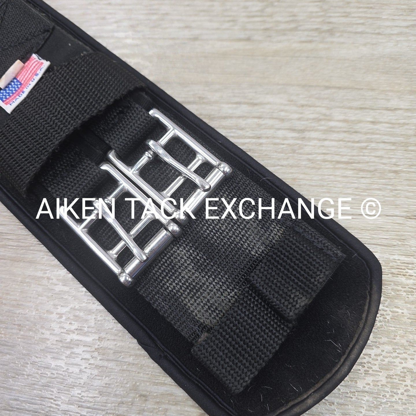 Professional's Choice Neoprene Lined Dressage Girth, Black, 22"