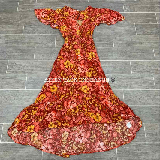 Abel the Label Short Sleeve Maxi Dress, Size XSmall, Brand New