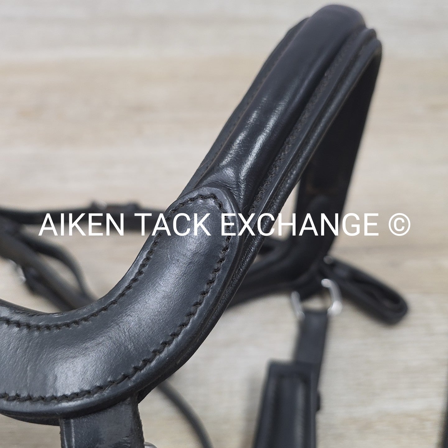 SmartPak Wellfleet Anatomic Bridle with Reins, Black, Size Full