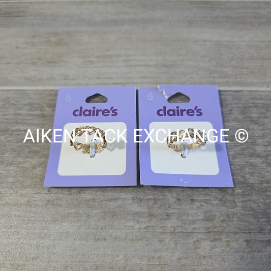 Claire's Rings (2) - Size 6