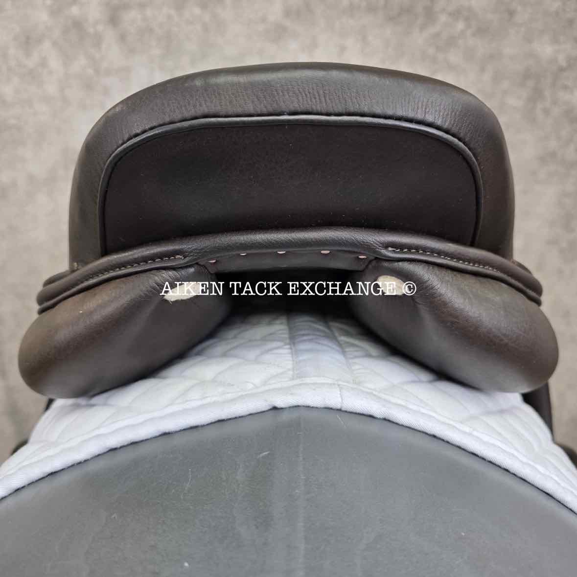 HDR - Henri de Rivel Phoenix IGP Monoflap Jump Saddle, 17" Seat, Adjustable Tree - Changeable Gullet, Foam Panels