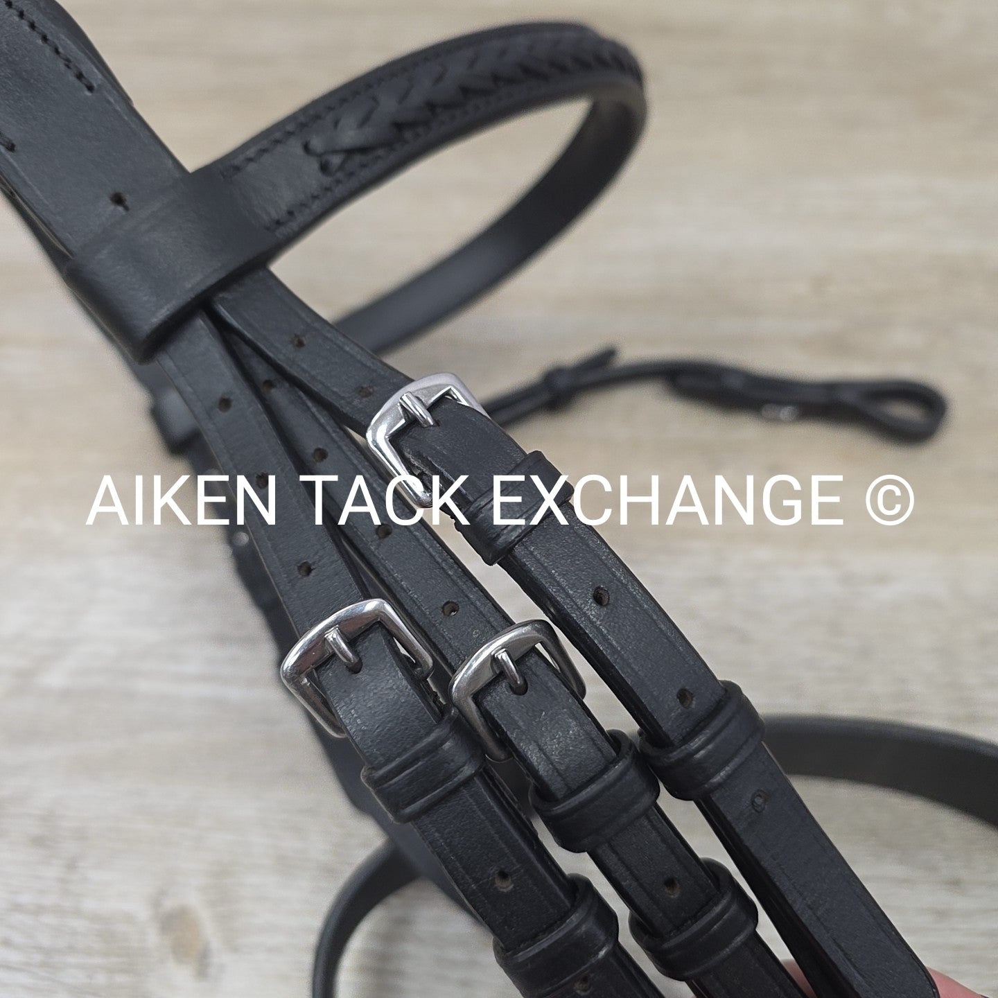 Correct Connect Bridle, No Reins, Black, Size Full