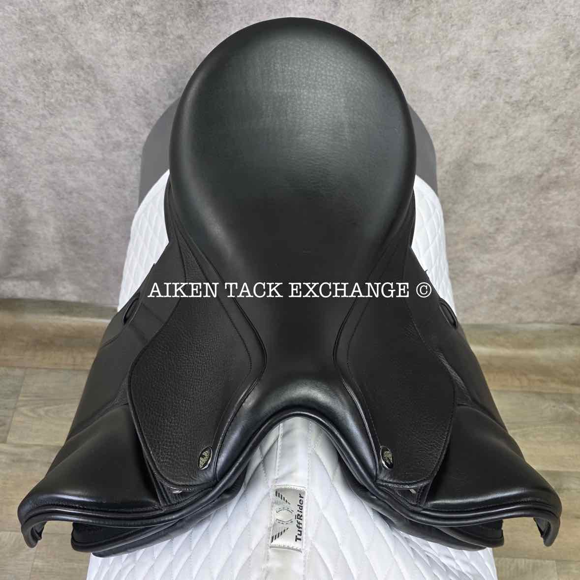 2023 Morgenroth Orpheu Dressage Saddle, 17" Seat, M/MW Tree, Wool Flocked Panels