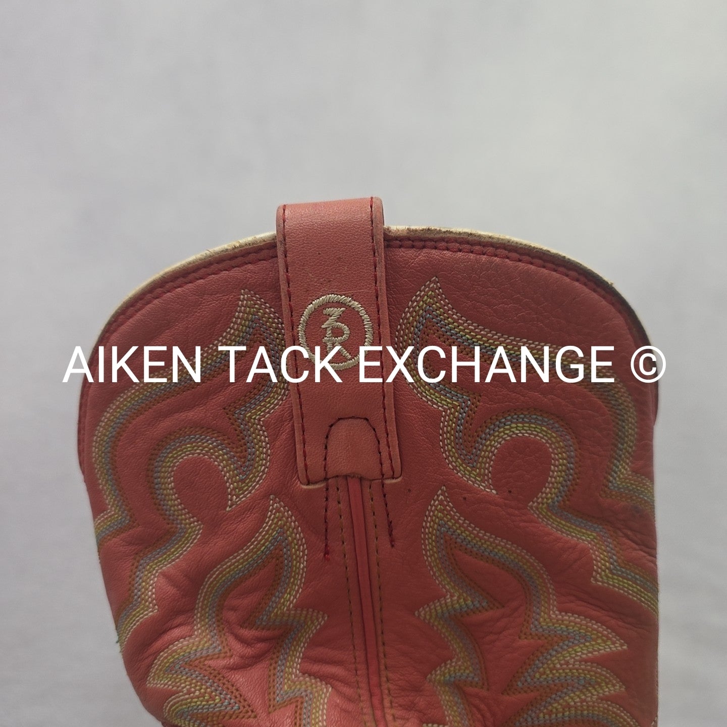 Tony Lama Square Toe Western Boots, Size 9