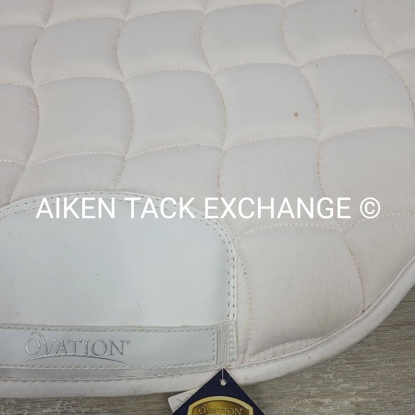 Ovation CoolMax Pro Euro Dressage Saddle Pad (needs cleaning)