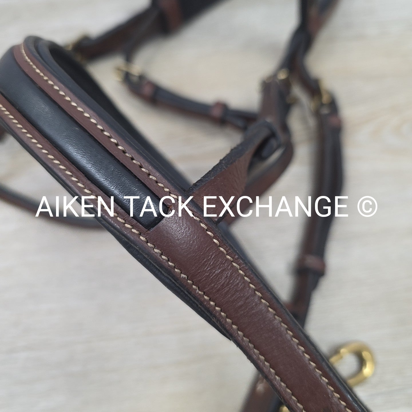 Monocrown Training Bridle, Brown, Size Cob