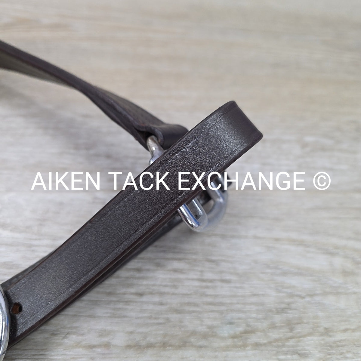 Leather Halter, Brown, Size Full