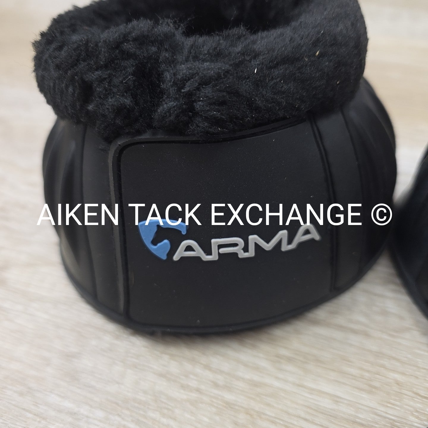 Shires Arma Over Reach Bell Boots w/ Fleece Trim, Size Full