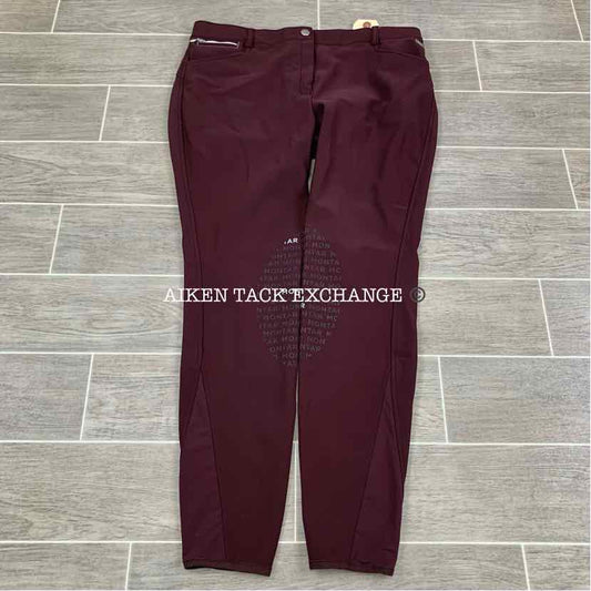 Montar Silicone Grip Knee Patch Breeches, Size 44 (US 32)