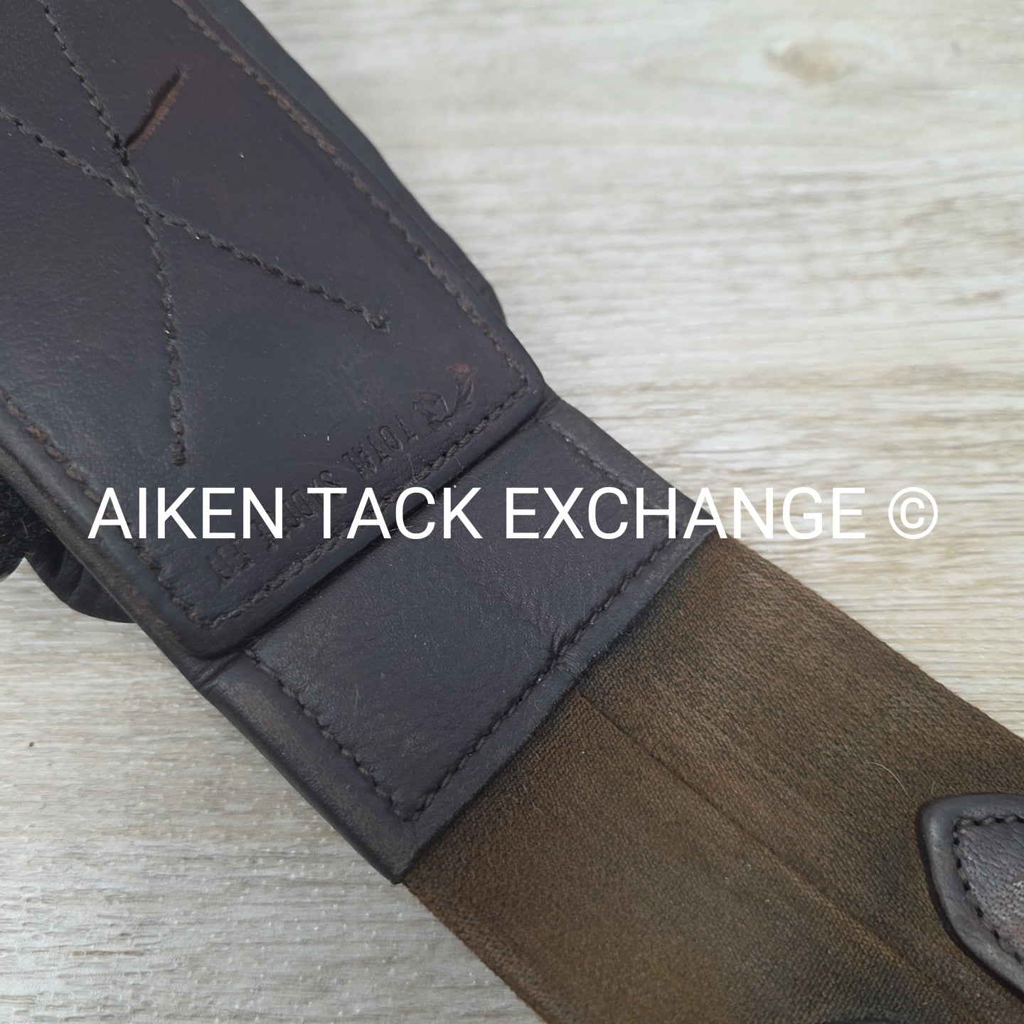 Total Saddle Fit StretchTec Anatomic Shoulder Relief Girth, Brown, 56"