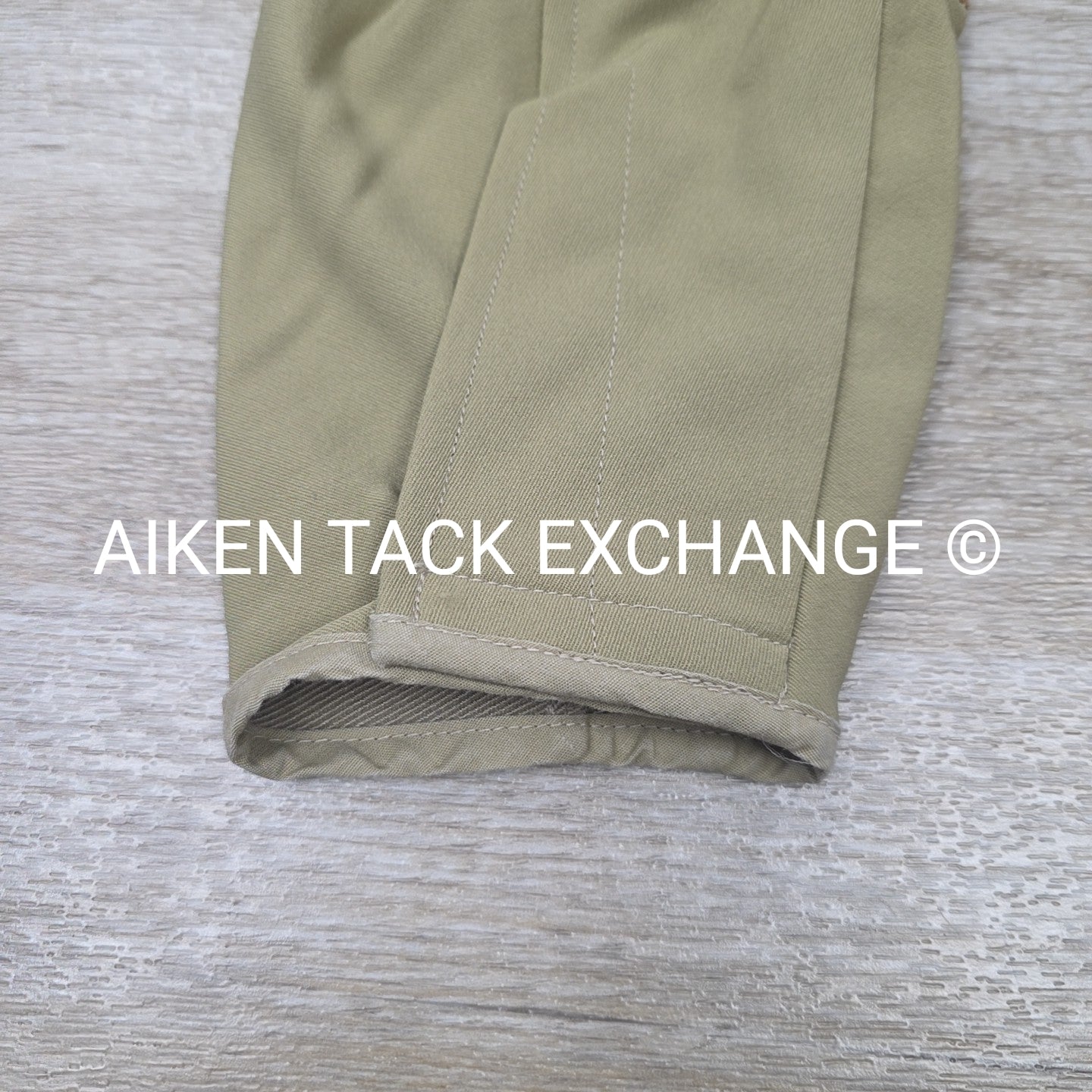 Tailored Sportsman Supreme Hunter Side Zip Knee Patch Breeches, Size 24