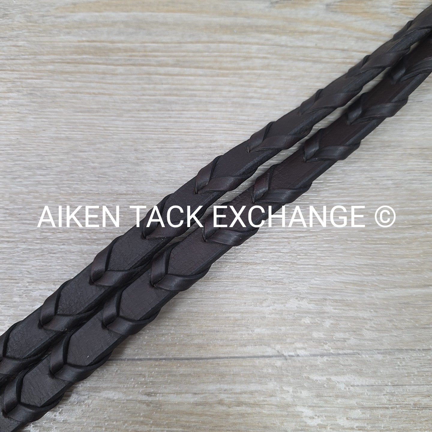 Raised Fancy Stitched Bridle with Laced Reins, Brown, Size Full