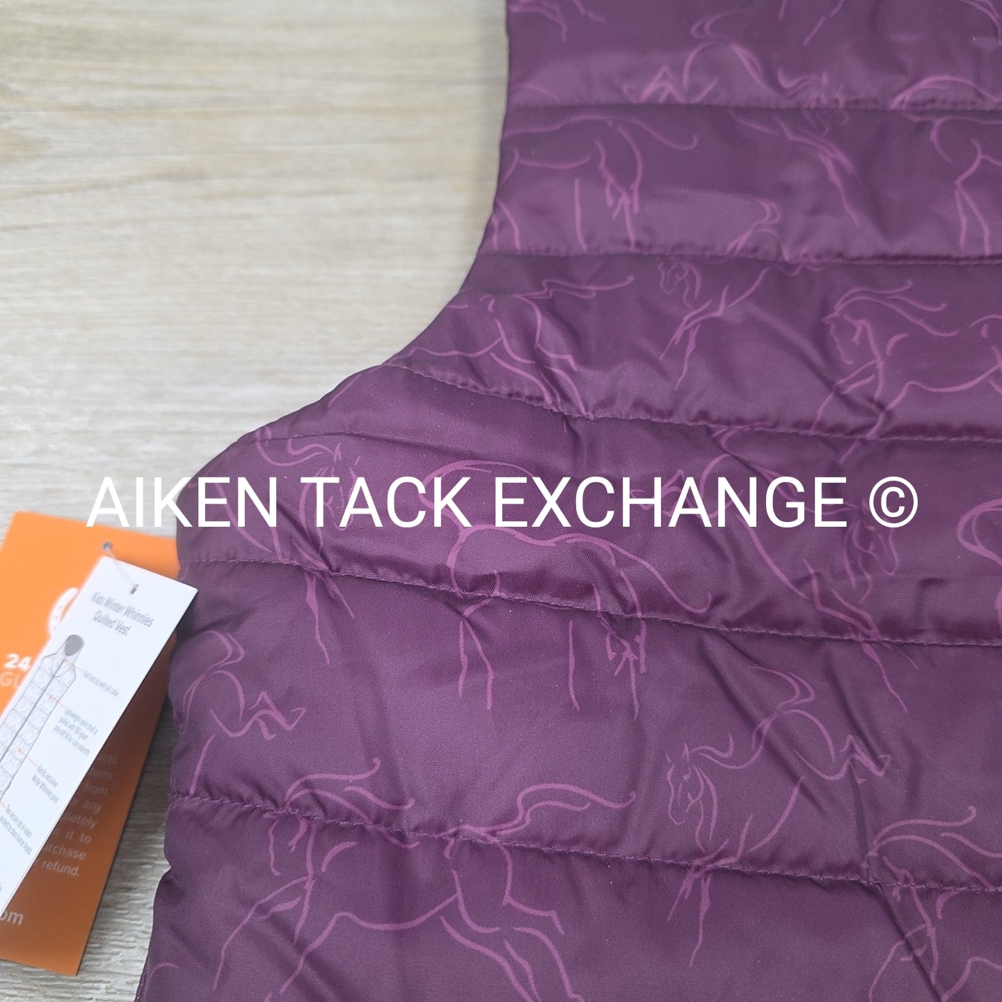 Kerrits Winter Whinnies Quilted Vest, Brand New, Youth XLarge