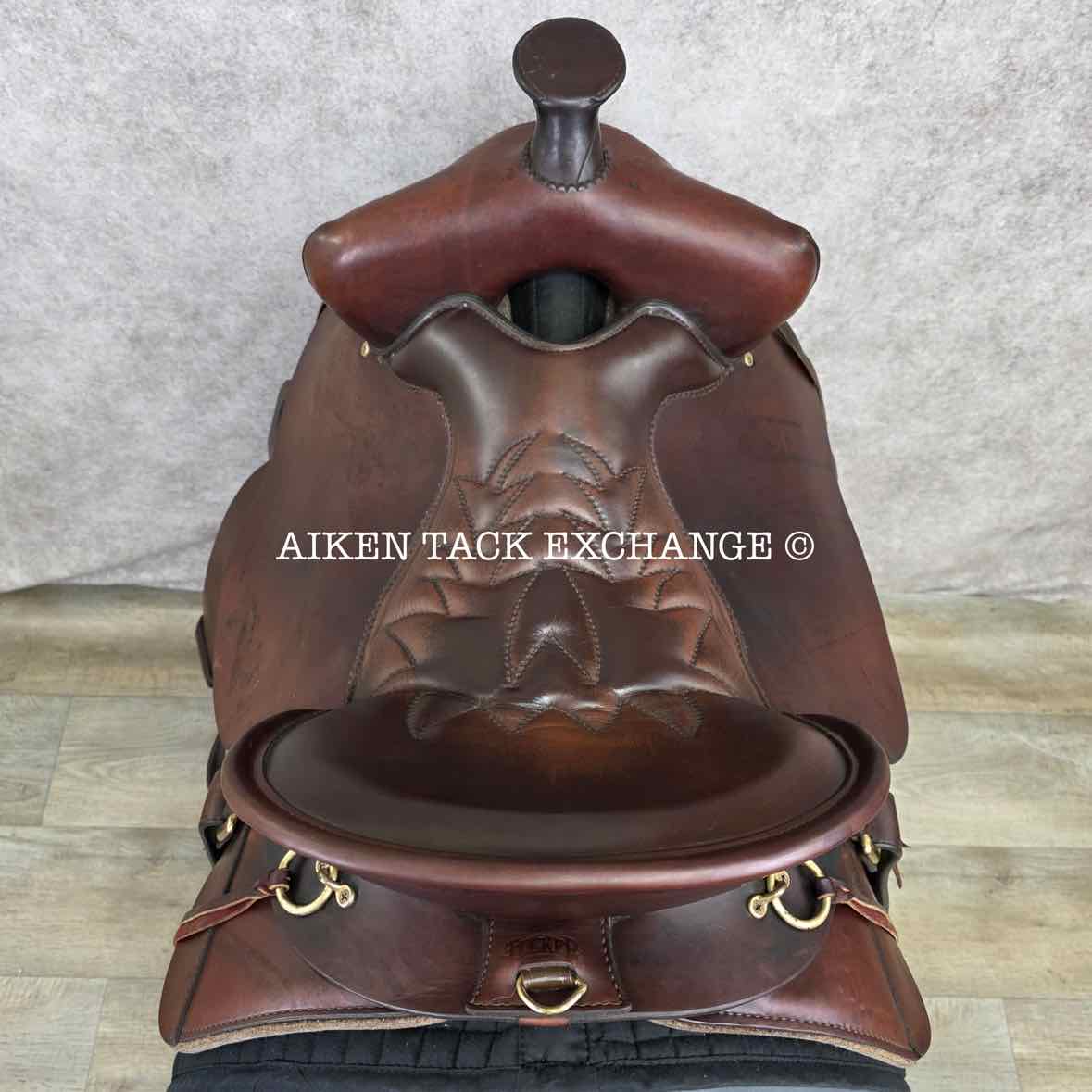 **SOLD** 2006 Tucker 260 High Plains Western Saddle, 16.5" Seat, Medium Tree - Semi QH Bars