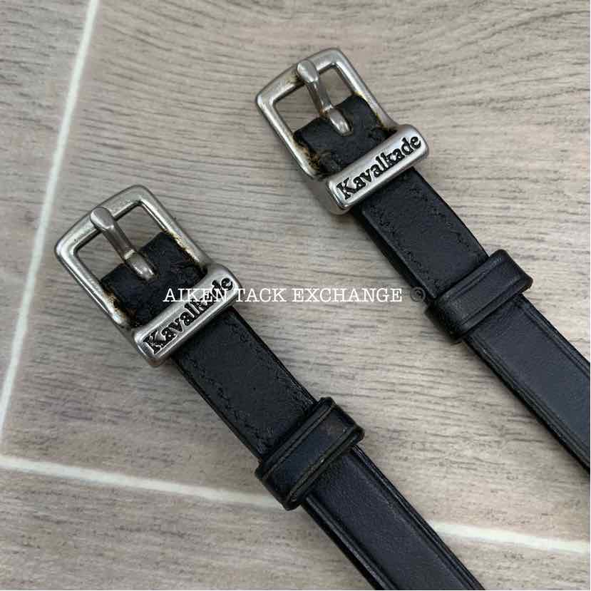 Kavalkade Cheek Pieces with Buckle Ends
