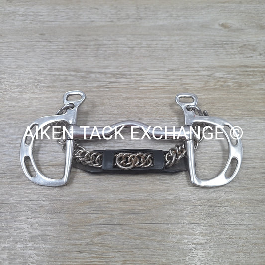 Mullen Mouth Uxeter Kimberwick with Curb Chain Guard, 5"