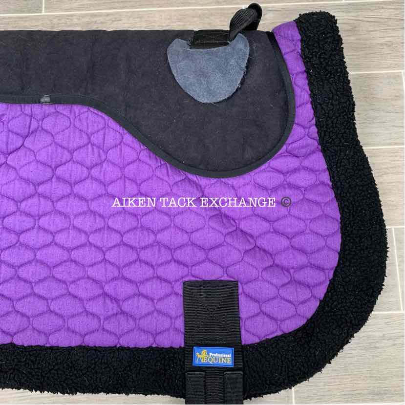 Professional Equine Fleece & Suede Bareback Pad