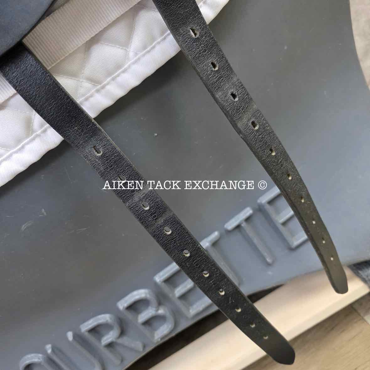 Cliff Barnsby Luxus Dressage Saddle, 17.5" Seat, Medium Tree, Wool Flocked Panels