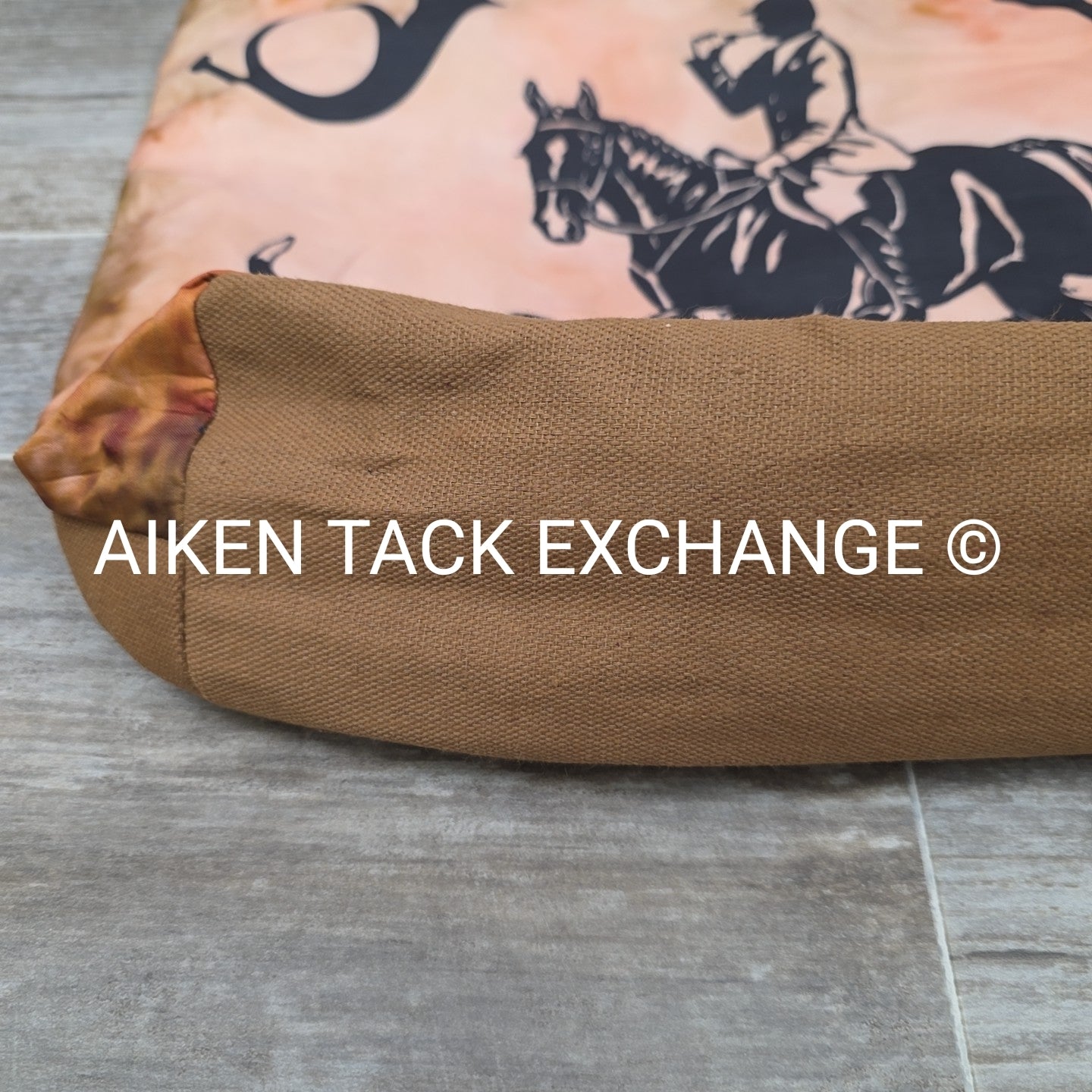 Canvas Foxhunting Tote Bag